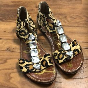 Sam Edelman Leopard Sandals